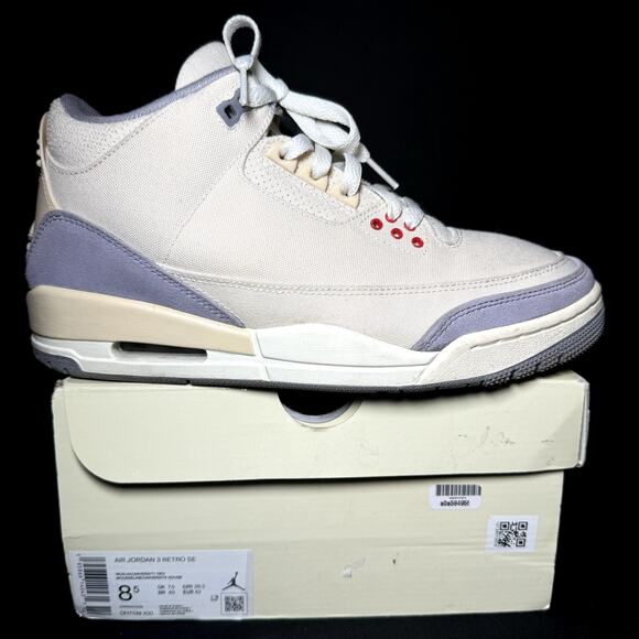 Size 8.5 - Nike Air Jordan 3 Retro SE Muslin Men's Shoes - Picture 1 of 12